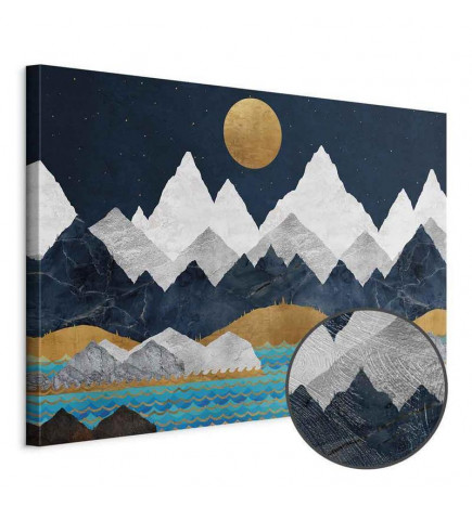 Quadro - Night in the Mountains (1 Part) Wide