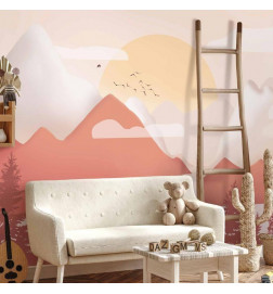 Mural de parede - Landscape at Sunset - First Variant