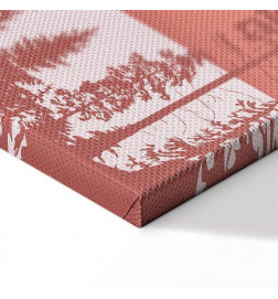 Cuadro - Landscape at Sunset (1 Part) Wide