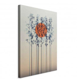 Canvas Print - Lonely Twilight (1 Part) Vertical