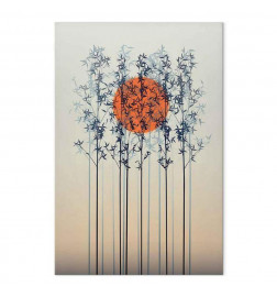 Canvas Print - Lonely Twilight (1 Part) Vertical