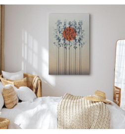 Canvas Print - Lonely Twilight (1 Part) Vertical