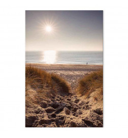 Canvas Print - Honey Memory (1 Part) Vertical