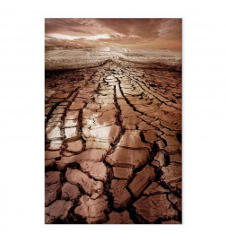 Leinwandbild - Drought (1 Part) Vertical