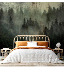 Foto tapete - Misty Beauty of the Forest