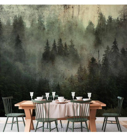 Mural de parede - Misty Beauty of the Forest