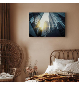 Schilderij - In a Big City (1 Part) Wide - Third Variant