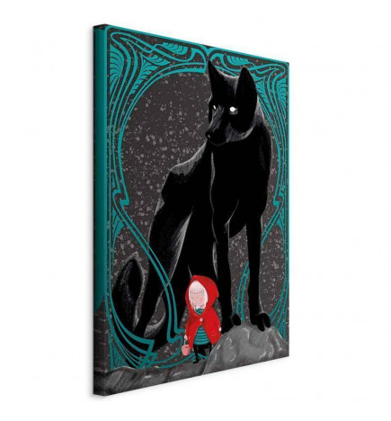 Quadro - Red Riding Hood (1 Part) Vertical