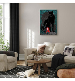 Canvas Print - Red Riding Hood (1 Part) Vertical