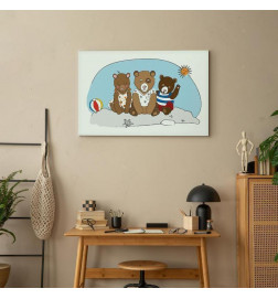 Glezna - Teddy Bears on the Beach (1 Part) Wide