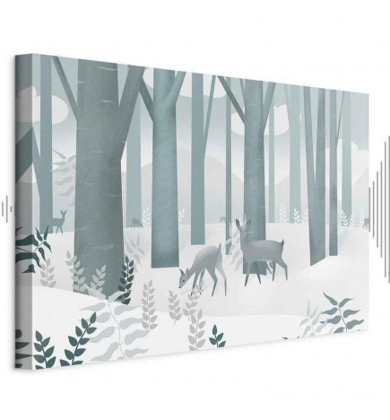 Cuadro - Fairy-Tale Forest (1 Part) Vertical - First Variant