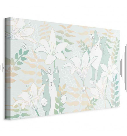 Canvas Print - Cat Matters (1 Part) Wide - Third Variant