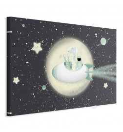 Schilderij - Rocket Crew (1 Part) Wide