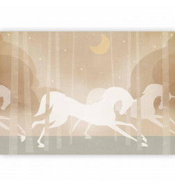 Wall Mural - Rushing Steeds