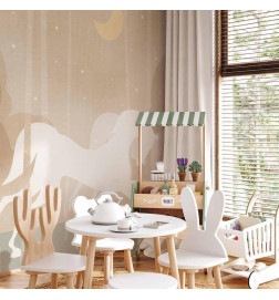 Wall Mural - Rushing Steeds