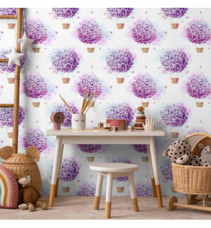 Papel pintado - Balloons of Flowers