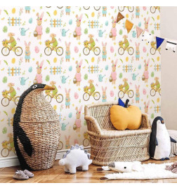 Papel de parede - Bunny Idyll