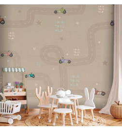 Wall Mural - Racing Cars