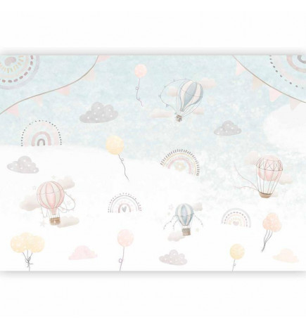 Foto tapete - Adventure Among the Clouds