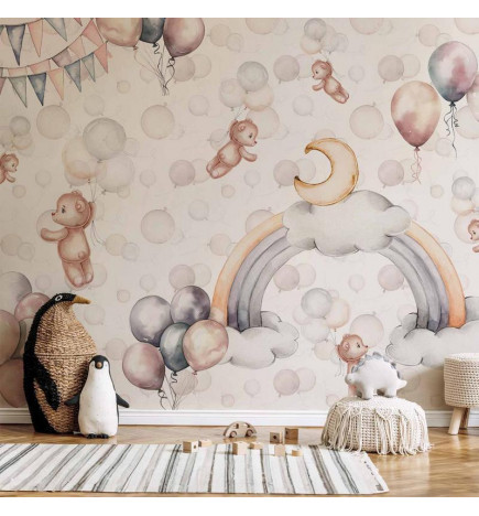 Mural de parede - Bears in the Sky