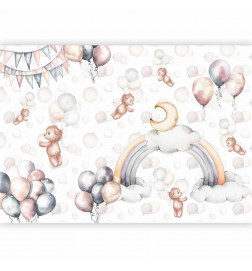 Fototapete - Bears in the Sky