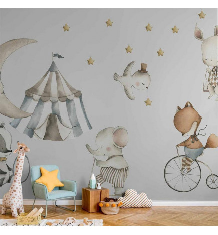 Fototapeta - Animals for Children (Watercolour)