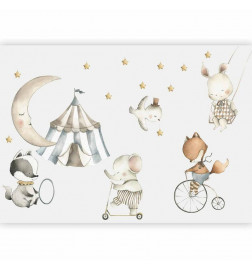 Wall Mural - Animals for Children (Watercolour)