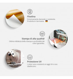 Papier peint - Forest Games - Animals in a Forest Painted in Watercolours
