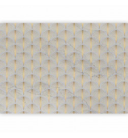 Wall Mural - Linear Pattern With Gold