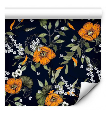 Tapetti - Orange Bloom