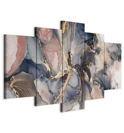 Schilderij - Sentimental Journey (5 Parts) Wide