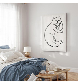 Taulu - Cat Relaxing (1 Part) Vertical