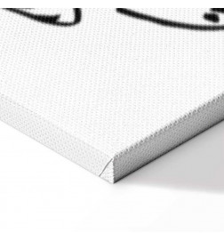 Leinwandbild - Cat Relaxing (1 Part) Vertical