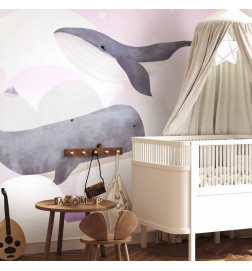 Fototapete - Dream Of Whales - Second Variant