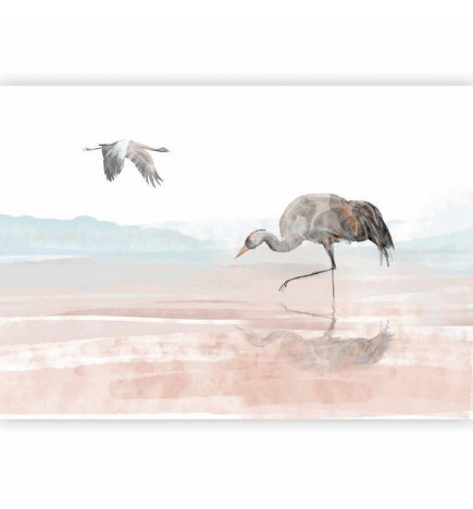 Carta da parati - Cranes Over the Water