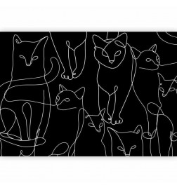 Mural de parede - Cat Habits - First Variant