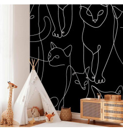 Fotobehang - Cat Habits - First Variant