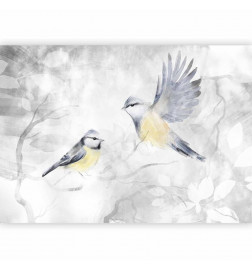 Fototapeet - Watercolor Tit - Second Variant