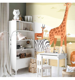 Foto tapete - Animals From Jungle Vector Illustration