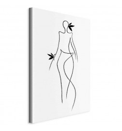 Canvas Print - Exotic Dance (1 Part) vertical