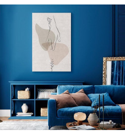 Quadro - Delicate Touch (1 Part) Vertical