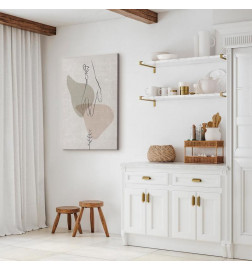 Canvas Print - Delicate Touch (1 Part) Vertical