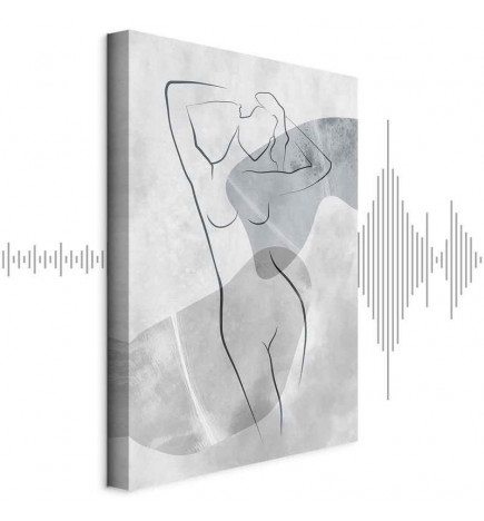 Cuadro - Resting Muse (1 Part) Vertical