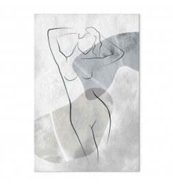 Canvas Print - Resting Muse (1 Part) Vertical