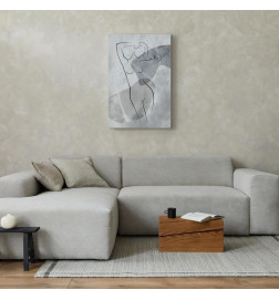 Tableau - Resting Muse (1 Part) Vertical