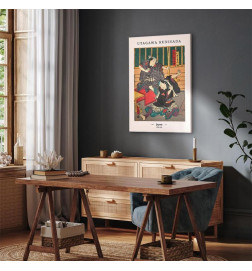 Canvas Print - Woodcut (1 Part) Vertical