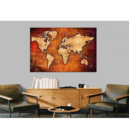 Decorative Pinboard - Amber World