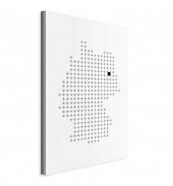 Canvas Print - Germany (1 Part) Vertical