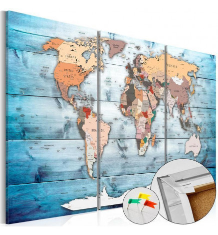 Decorative Pinboard - Sapphire Travels