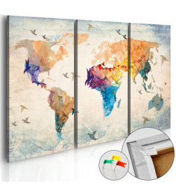 Decorative Pinboard - Free as a bird